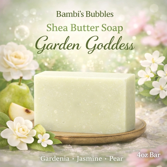 Hand Crafted Other - LAST ONE! Garden Goddess Shea Butter Soap 4oz